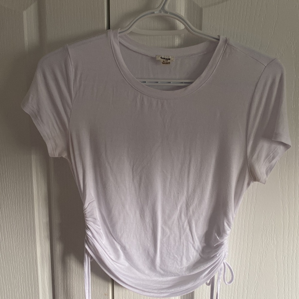 Garage White Tee